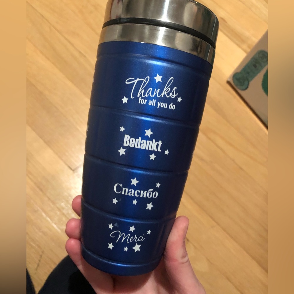 “Thank You”  In Many Languages Tumbler